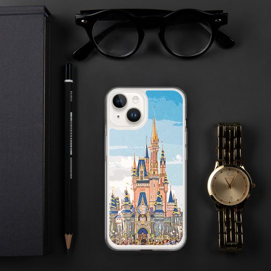 Magic Kingdom 50th Anniversary iPhone Case, Cinde Castle Design