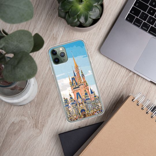 Magic Kingdom 50th Anniversary iPhone Case, Cinde Castle Design