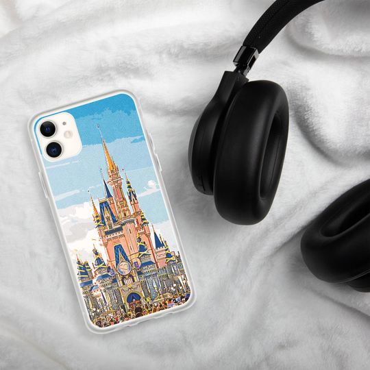Magic Kingdom 50th Anniversary iPhone Case, Cinde Castle Design