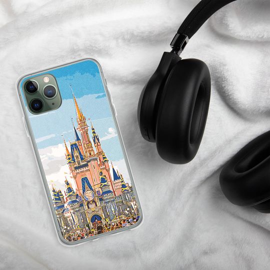 Magic Kingdom 50th Anniversary iPhone Case, Cinde Castle Design