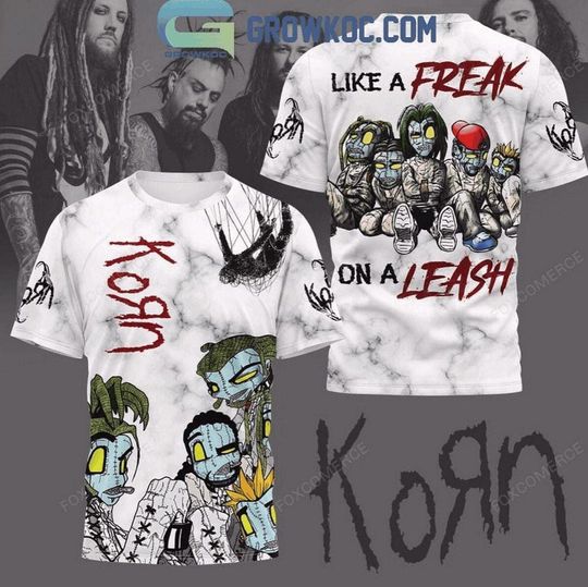 Korn Freak On A Leash Halloween 3D Shirt