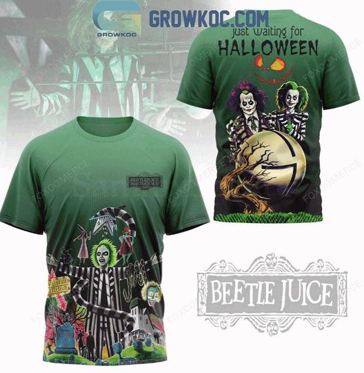 Beetlejuice Just Waiting For Halloween 3DShirt