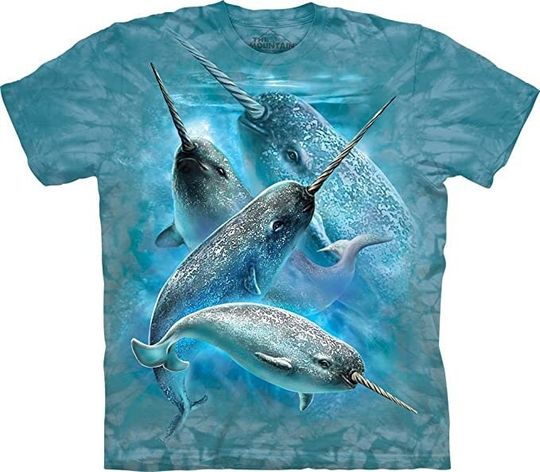 Narwhal Unicorn Whale Dolphin Narwhals Tusk 3D Shirt