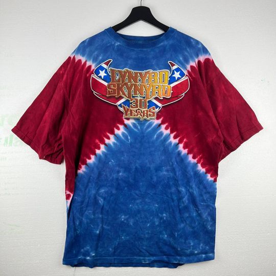 Vintage Liquid Blue Lynyrd Skynyrd Band T Shirt