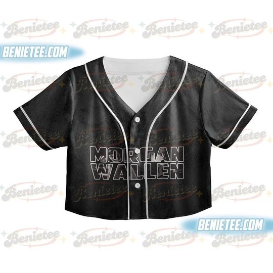 Wallen Western Tour Croptop Baseball Jersey