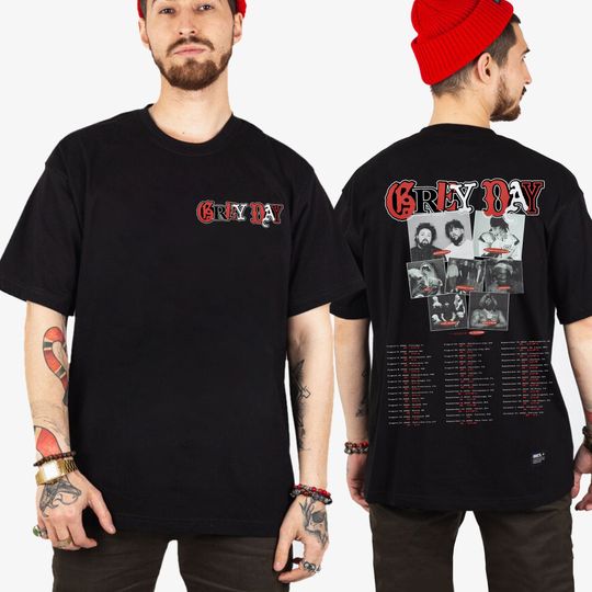Grey Day Tour 2022 Suicideboys 2 Sides-Printed Shirt