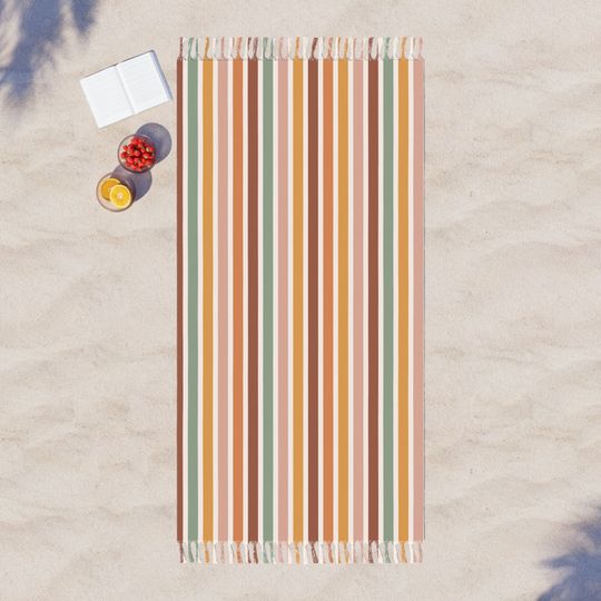 Boho Stripe Beach Cloth