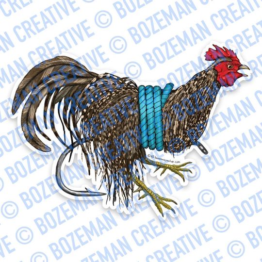 Neck Gaiter - Tied Rooster Hackle