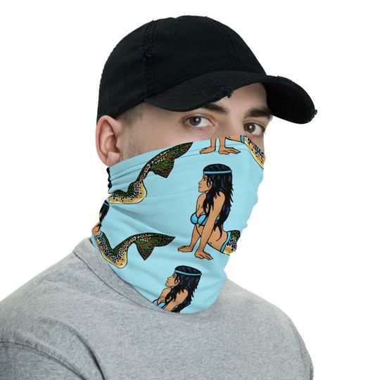 Neck Gaiter - Brown Mertrout