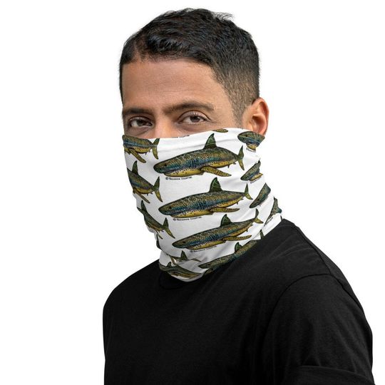 Shart - Shark Brown Trout - Neck Gaiter