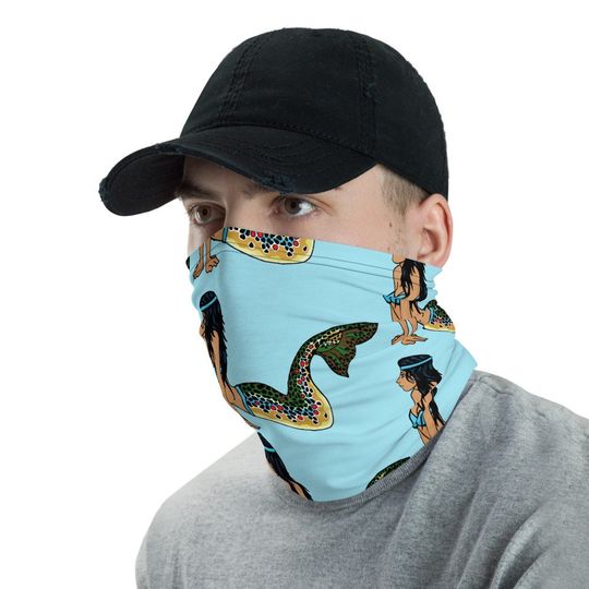 Neck Gaiter - Brown Mertrout