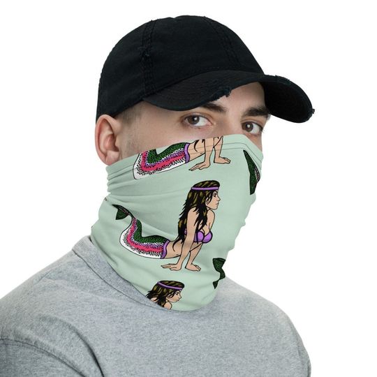 Neck Gaiter - Rainbow Mertrout