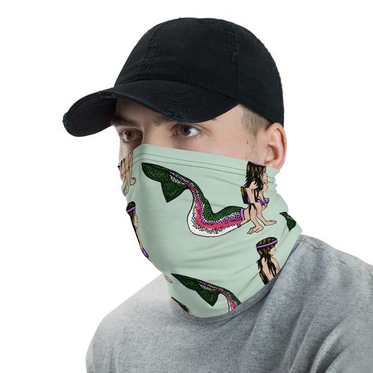 Neck Gaiter - Rainbow Mertrout