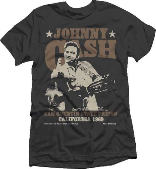 Johnny Cash Outlaw Finger T-Shirt