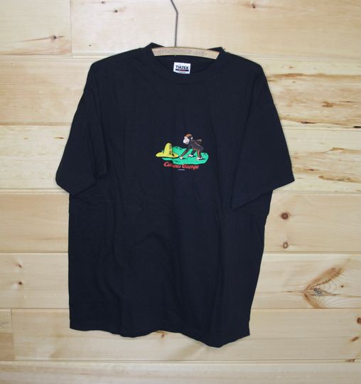 Vintage Curious George 1999 Animated Animal T-Shirt