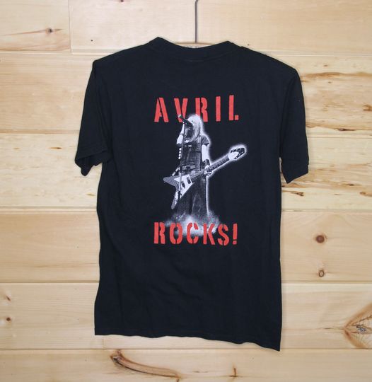 Vintage Avril Lavigne Avril Rocks T-Shirt