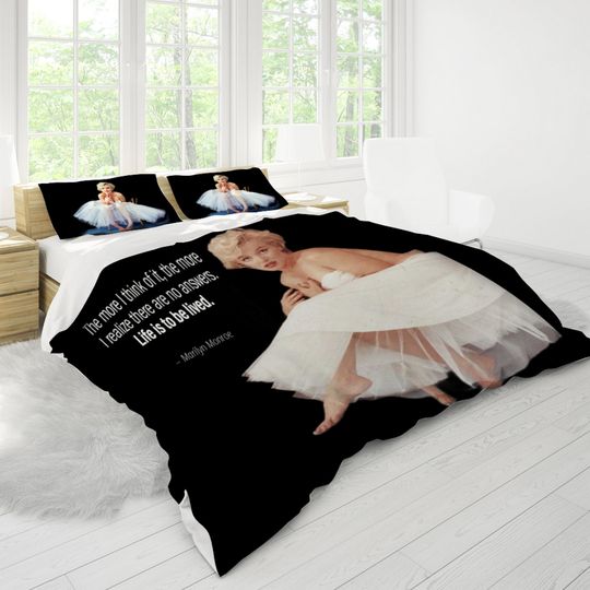 Marilyn Monroe Bedding Set - Celebrity Beding Set