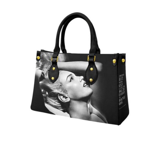 Marilyn Monroe  Leather Bag, Gift for Women