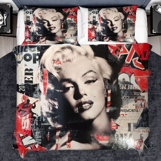 Marilyn Monroe Bedding Set - Celebrity Beding Set