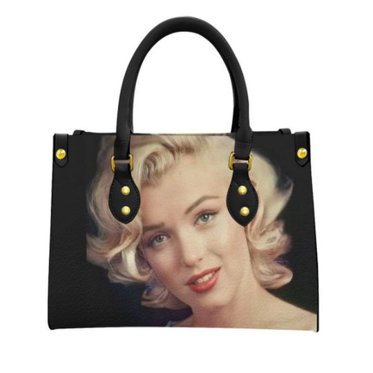 Marilyn Monroe "MARILYN" Leather Bag, Gift for Women