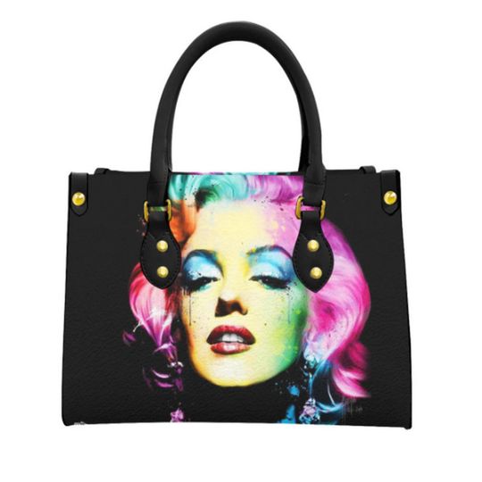 Marilyn Monroe "RAINBOW" Leather Bag, Gift for Women
