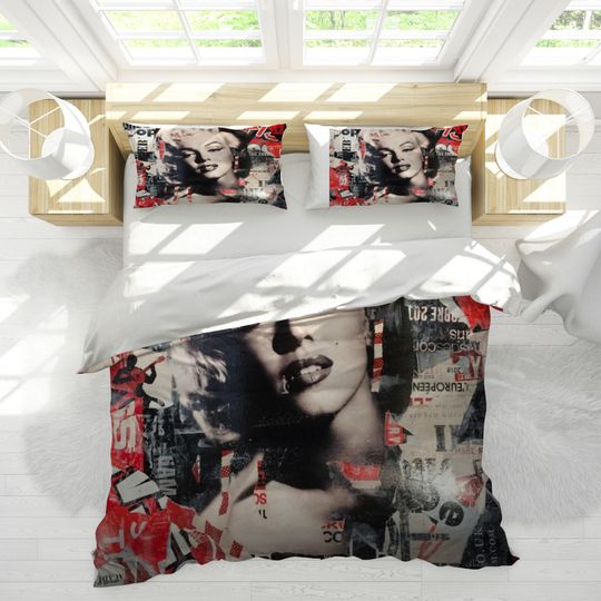 Marilyn Monroe Bedding Set - Celebrity Beding Set