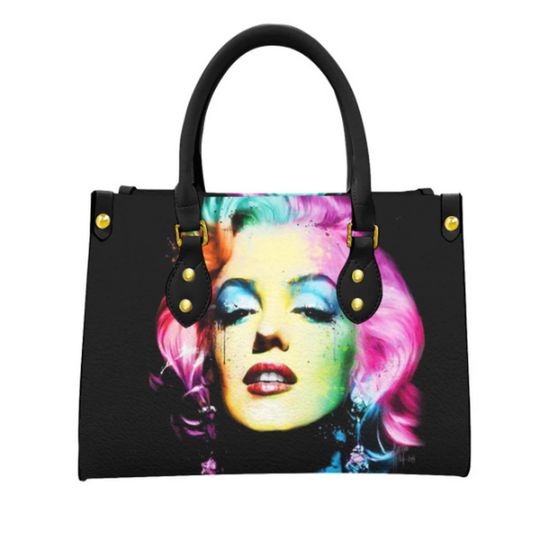 Marilyn Monroe "RAINBOW" Leather Bag, Gift for Women
