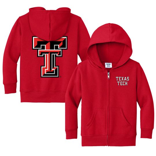 Texas Tech Red Raiders  Full Zip Hoodie