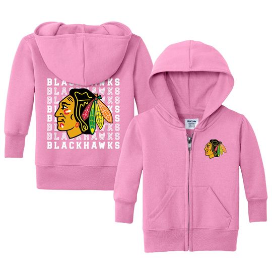 Chicago Blackhawks "Retro" Full Zip Sweatshirt - NHL Hockey Kids Apparel