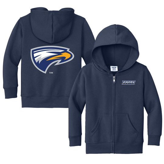 Emory Eagles Full Zip Hoodie