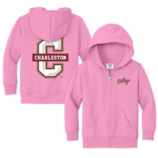 Charleston Cougars Full Zip Hoodie - CofC Sweatshirt
