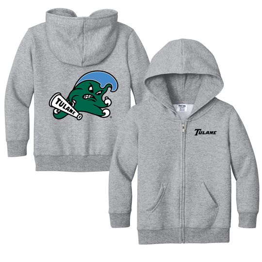 Tulane Green Wave Full Zip Hoodie