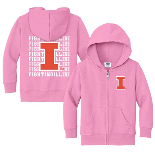 Illinois Fighting Illini Full Zip Hoodie