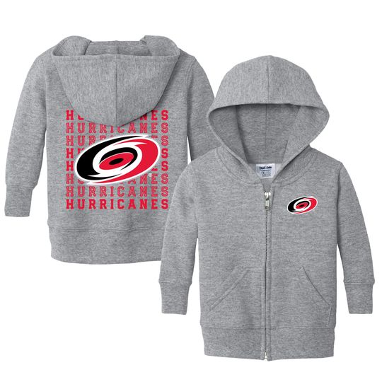 Carolina Hurricanes "Retro" Full Zip Sweatshirt - NHL Hockey Kids Apparel