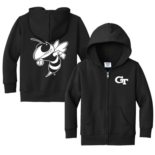 Georgia Tech Yellow Jackets Toddler Full Zip Hoodie