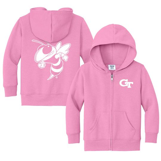 Georgia Tech Yellow Jackets Toddler Full Zip Hoodie