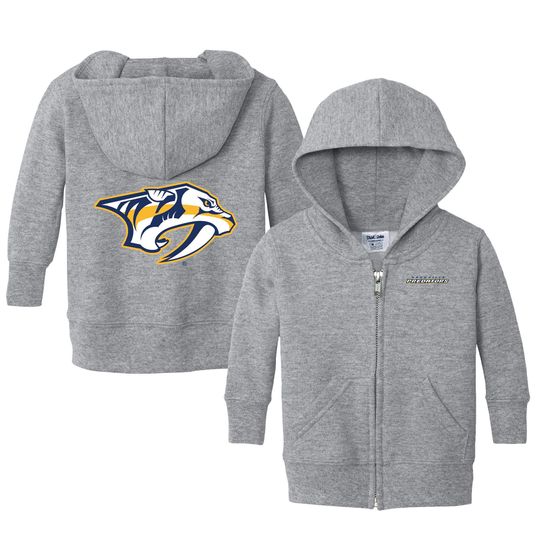 Nashville Predators Full Zip Sweatshirt - NHL Hockey Kids Apparel