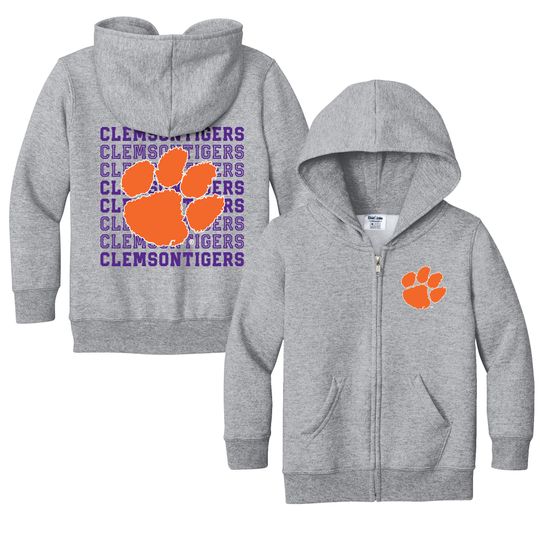 Clemson Tigers Full Zip Hoodie