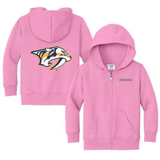 Nashville Predators Full Zip Sweatshirt - NHL Hockey Kids Apparel