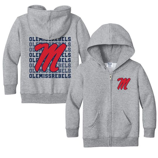 Ole Miss Rebels Full Zip Hoodie