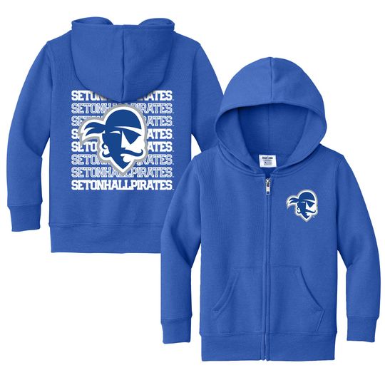 Seton Hall Pirates Full Zip Hoodie