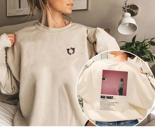 Steve Lacy Sweatshirt, Bad Habit Shirt, Gemini Rights Album