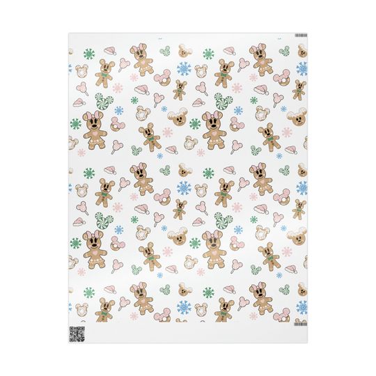 Disney inspired Wrapping Papers, christmas snaks