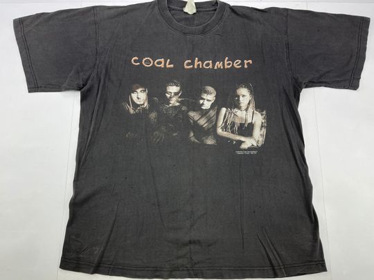 Vintage Coal Chamber T-Shirt, 1998 Loco Tour Concert, 1990s Rock Shirt