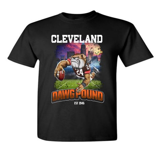 Cleveland Browns Chubb Players- Tshirt
