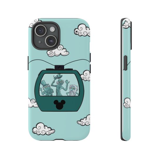 WDW Skyliner Hitchhiking Ghosts iPhone Case