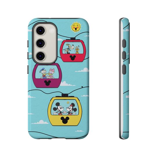 Mickey & Minnie Skyliner iPhone Case with Blue Sky Disney WDW