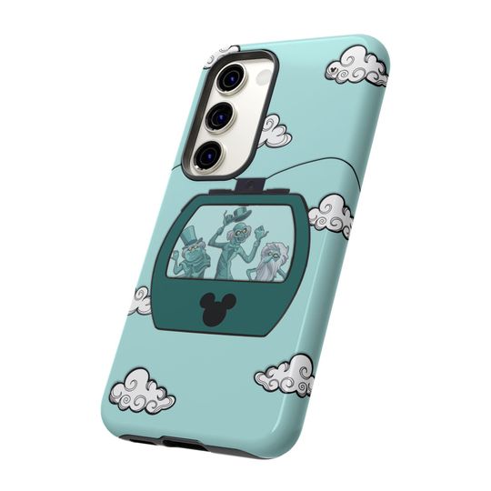 WDW Skyliner Hitchhiking Ghosts iPhone Case