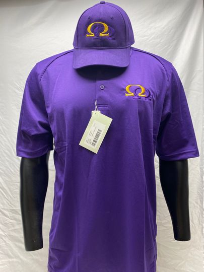 Omega Psi Phi Double Hits EXTREME Performance Polo