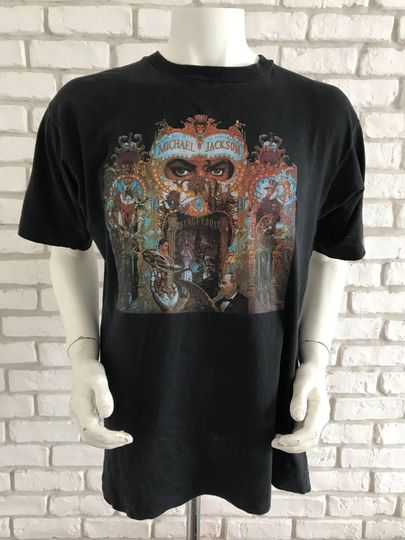 1992 vintage Michael jackson dangerous tee shirt